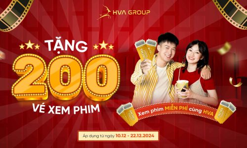 Xem Phim Miễn Phí Cùng HVA, Tặng 200 Vé Xem Phim Cho Cổ Đông